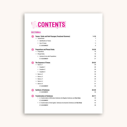 Nootan ICSE Board English Grammar Text Book For Class 10th - Academic Year 2025-26 By Nageen Prakashan