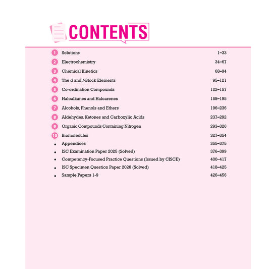 Vatsal ISC Chemistry Handbook Class 12th for Board Exam 2026 - Nageen Prakashan