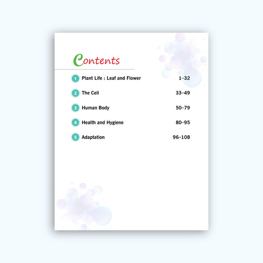 Nootan ICSE Board Biology Textbook For Class 6th Academic Year 2025-26