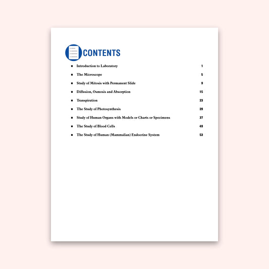 Nootan ICSE Board Biology Lab Manual Book For Class 10th - Academic Year 2026-27 By Dr. D.K. Jain - Nageen Prakashan