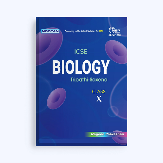 Nootan ICSE Biology Combo Set (Text Book & Lab Manual) For Class-10 Academic Year 2026-27 - Nageen Prakashan