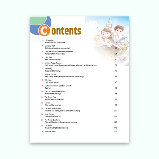 CBSE Board Rising English Reader Class 7 Textbook – Simmi Gurwara | Academic Year: 2026-27 | Nageen Prakashan
