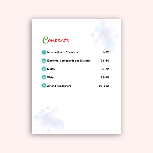 Nootan ICSE Board Chemisry Textbook For Class 6th Academic Year 2025-26