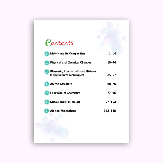 Nootan ICSE Board Chemistry Textbook For Class 7th Academic Year 2025-26