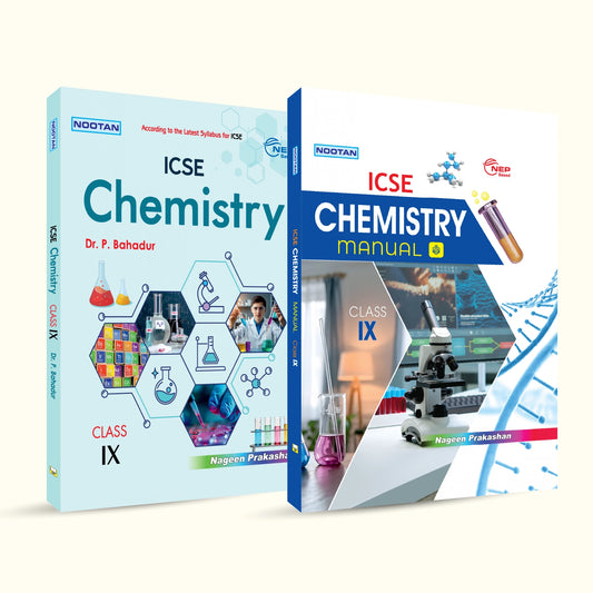 Nootan ICSE Chemistry Combo Set (Text Book & Lab Manual) For Class-9 Academic Year 2026-27 - Nageen Prakashan