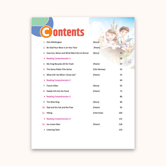 CBSE Board Rising English Reader Class 4 Textbook – Simmi Gurwara | Academic Year: 2026-27 | Nageen Prakashan