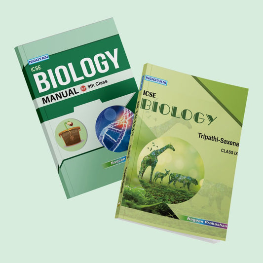Nootan ICSE Biology Combo Set (Text Book & Lab Manual) For Class-9 Academic Year 2025-2026 - Nageen Prakashan