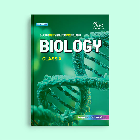 Nootan CBSE Board Biology Textbook For Class 10th Academic Year 2025-26