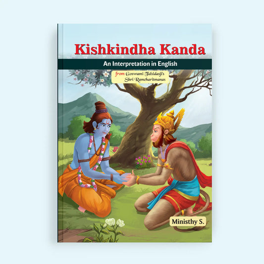 Kishkindha Kanda, Devotional & Spiritual Book (In English Language Interpretation) by Goswami Tulsidasji's Shri Ram CharitManas - Nageen Prakashan