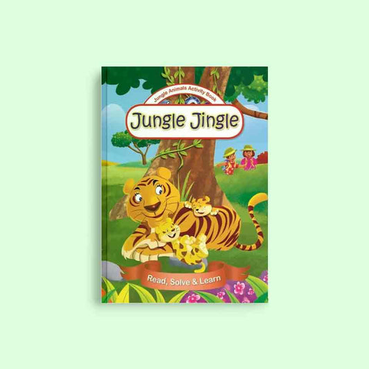 Jungle Animals Activity Book- Jungle Jingle - Nageen Prakashan