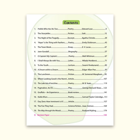NOOTAN ICSE NE-The Literature Trail for Class-8 Academic Year 2026-27 - Nageen Prakashan