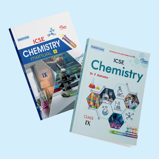 Nootan ICSE Chemistry Combo Set (Text Book & Lab Manual) For Class-9 Academic Year 2025-2026 - Nageen Prakashan