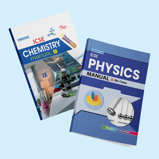 Nootan ICSE Lab Manual Combo Set Of Physics & Chemistry For Class-9 Academic Year 2025-2026 - Nageen Prakashan