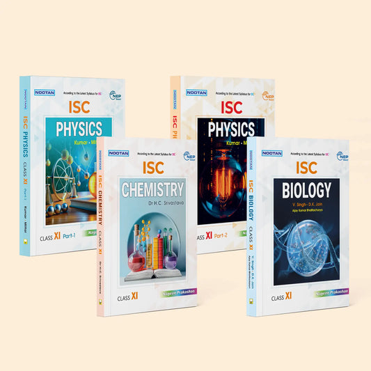 Nootan ISC Text Book Combo (Physics, Chemistry & Biology) for Class 11 -Academic Year 2024-25 - Nageen Prakashan