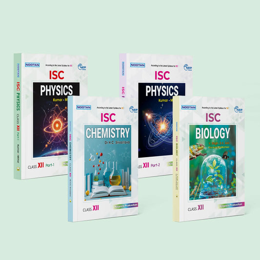 Nootan ISC Text Book Combo (Physics, Chemistry & Biology) for Class 12 -Academic Year 2025-26 - Nageen Prakashan