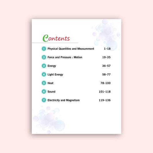 Nootan ICSE Board Physics Textbook For Class 7th Academic Year 2025-26