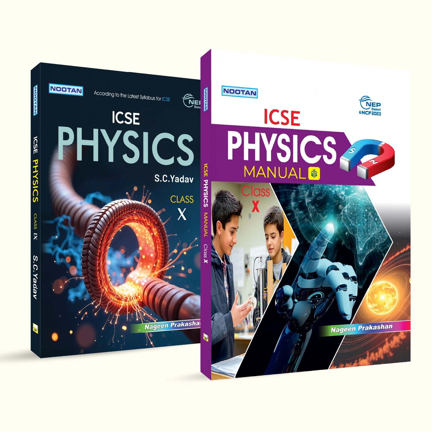 Nootan ICSE Physics Combo Set (Text Book & Lab Manual) For Class