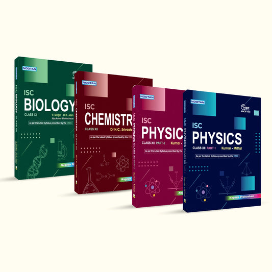 Nootan ISC Textbook PCB Combo Set (Physics, Chemistry & Biology) for Class 12th -Academic Year 2026-27 - Nageen Prakashan