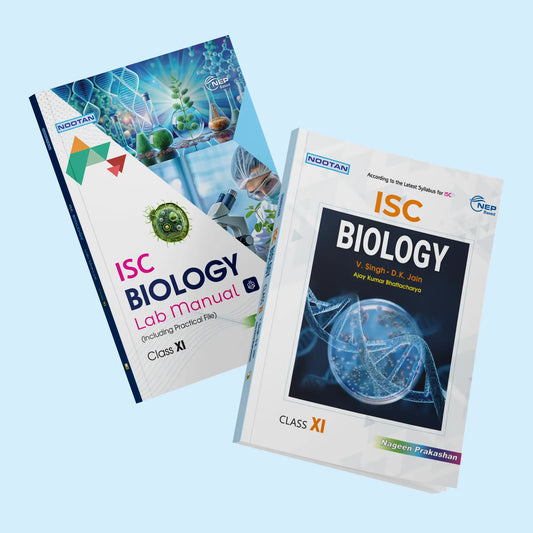 Nootan ISC Biology Combo (Text Book & Lab Manual) for Class 11 -Academic Year 2025-26 - Nageen Prakashan