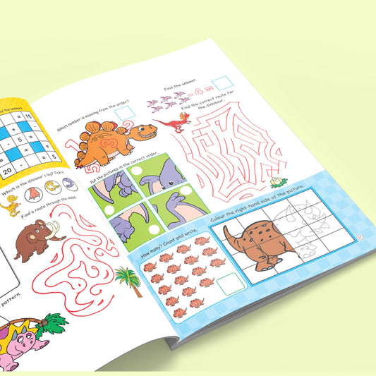 500 Activities to Keep You Busy combo of Amazing Animals, Boy's World, Prehistoric Animals & Gorgeous Girl - Nageen Prakashan