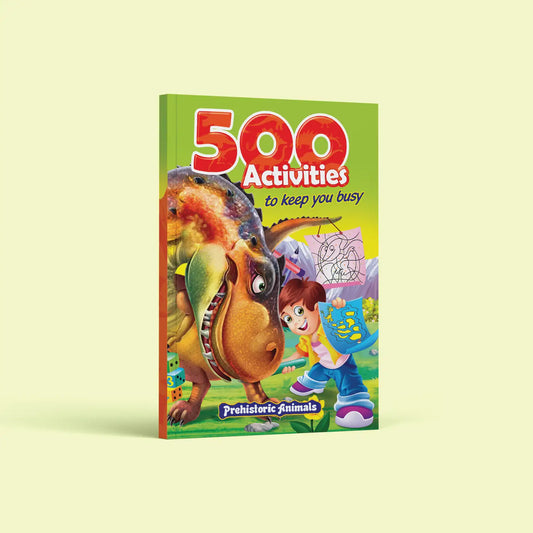 Vibrant and Engaging Children’s Activity Book Featuring 500 Educational Tasks That Nurture Cognitive Skills, Artistic Talent, and Logical Thinking