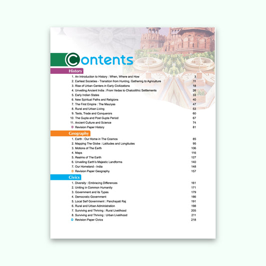 CBSE Board Social Science (Social Studies) Class 6 Textbook – Anju Jain | Academic Year: 2026-27 | Nageen Prakashan