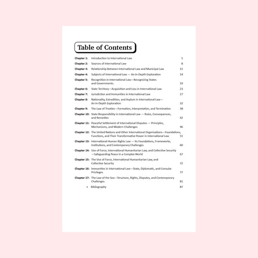 Basics of International Law for Beginners | Structured Learning | Foundations of Global Legal Systems