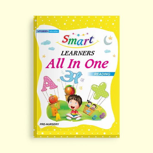 Smart Learners All-in-One Pre-Nursery Books Combo | Reading & Writing Practice Books for Kids | Early Learning, Alphabet, Numbers & Activities (Ages 2–4)