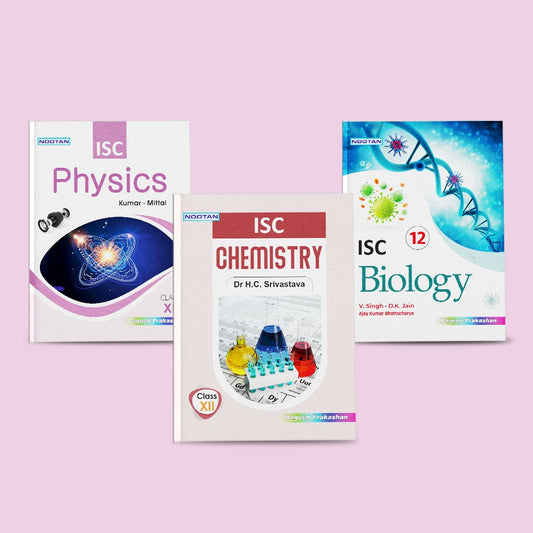 Nootan ISC Text Book Combo (Physics, Chemistry & Biology) for Class 12 -Academic Year 2024-25   - Nageen Prakashan