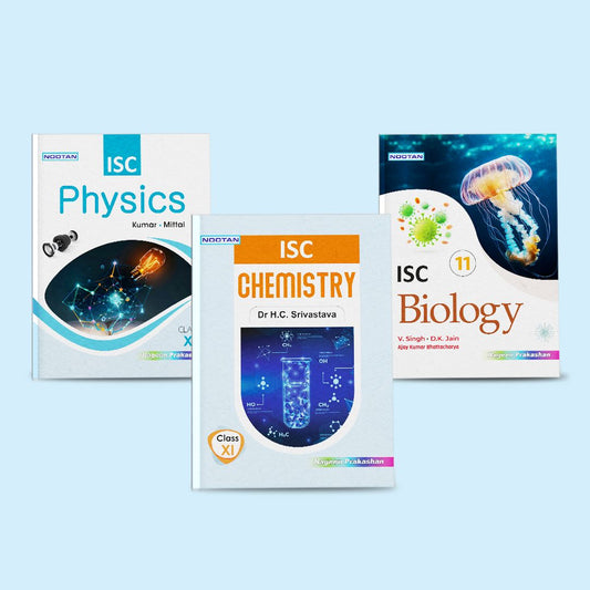 Nootan ISC Text Book Combo (Physics, Chemistry & Biology) for Class 11 -Academic Year 2024-25   - Nageen Prakashan