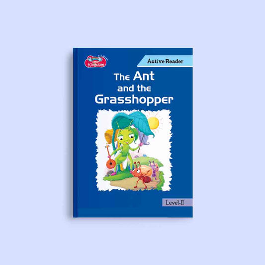 Active Reader Story Book THE ANT AND GRASSHOPPER - Nageen Prakashan