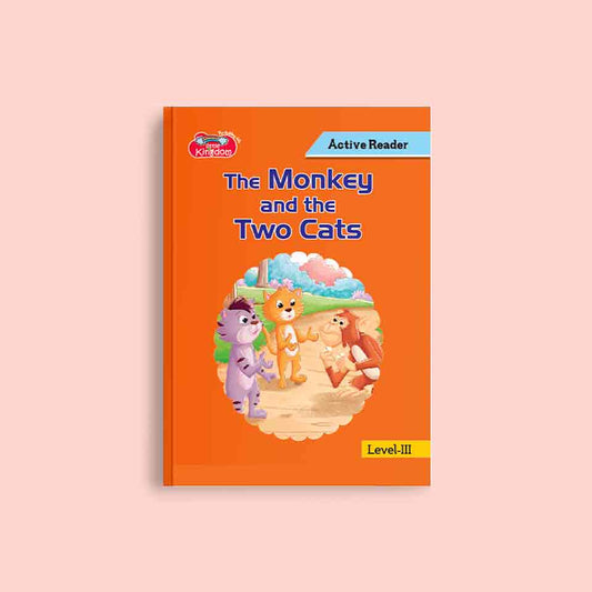 Active Reader Story Book MONKEY AND THE TWO CATS - Nageen Prakashan