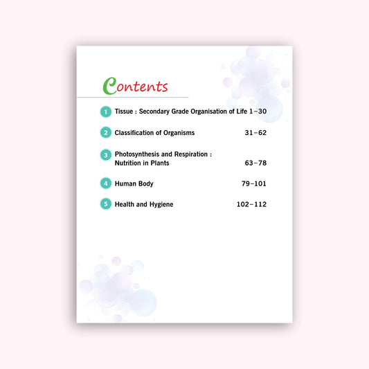 Nootan ICSE Board Biology Textbook For Class 7th Academic Year 2025-26