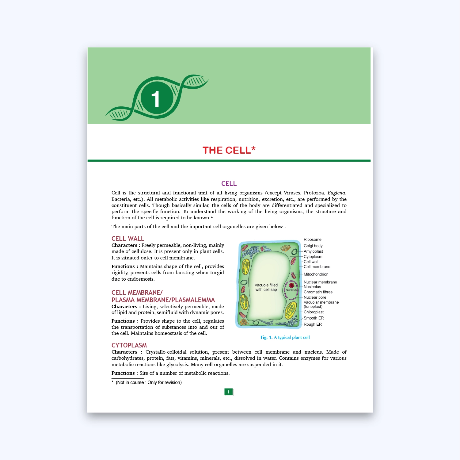 Nootan ICSE Board Biology Text Book For Class 10th - Academic Year 2026-27 By Tripathi-Saxena - Nageen Prakashan