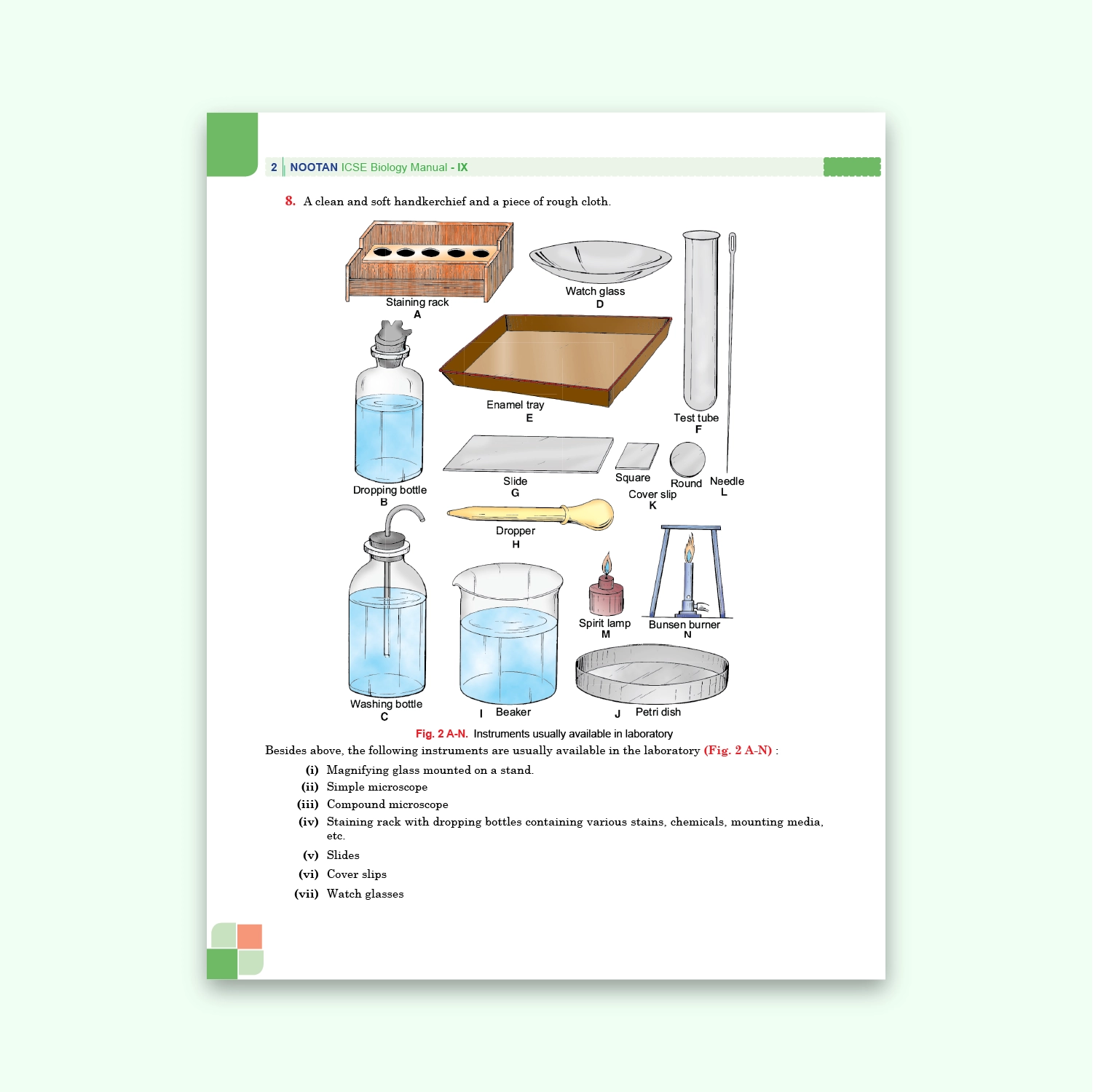 Nootan ICSE Board Biology Lab Manual For Class 9th - Academic Year 2026-27 By Dr. D.K. Jain - Nageen Prakashan