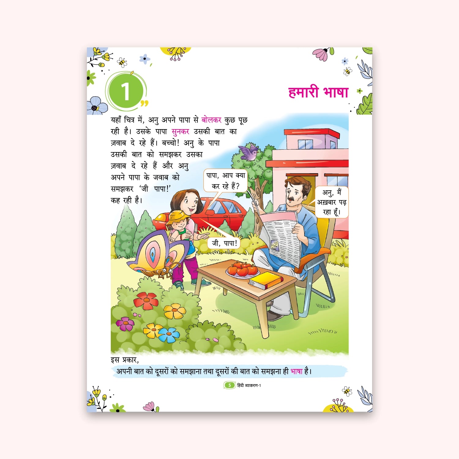 CBSE Board Hindi Vyakaran Class 1 Textbook – Sarvesh Kant Verma | Academic Year: 2026-27 | Nageen Prakashan