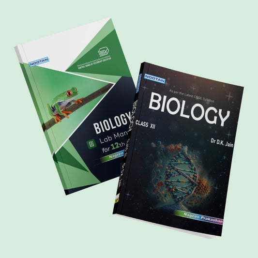 Nootan CBSE Biology Text Book and Lab Manual For Class 12th Academic Year 2024-2025 By Nageen Prakashan