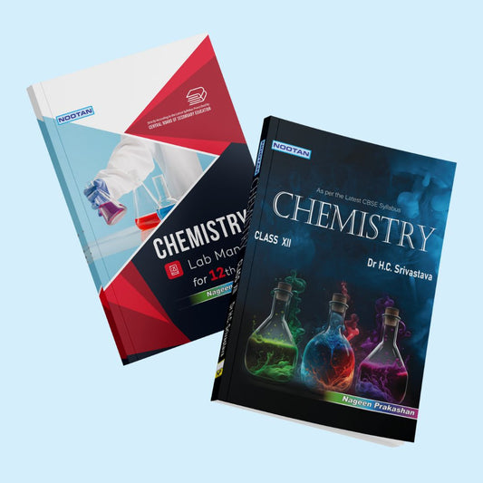 Nootan CBSE Class 12th Chemistry Text Book and Lab Manual (Set of 2 Books) For 2024-2025 Board Exam By Nageen Prakashan