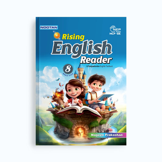 CBSE Board Rising English Reader Class 8 Textbook – Simmi Gurwara | Academic Year: 2026-27 | Nageen Prakashan