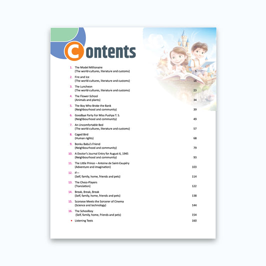 CBSE Board Rising English Reader Class 8 Textbook – Simmi Gurwara | Academic Year: 2026-27 | Nageen Prakashan
