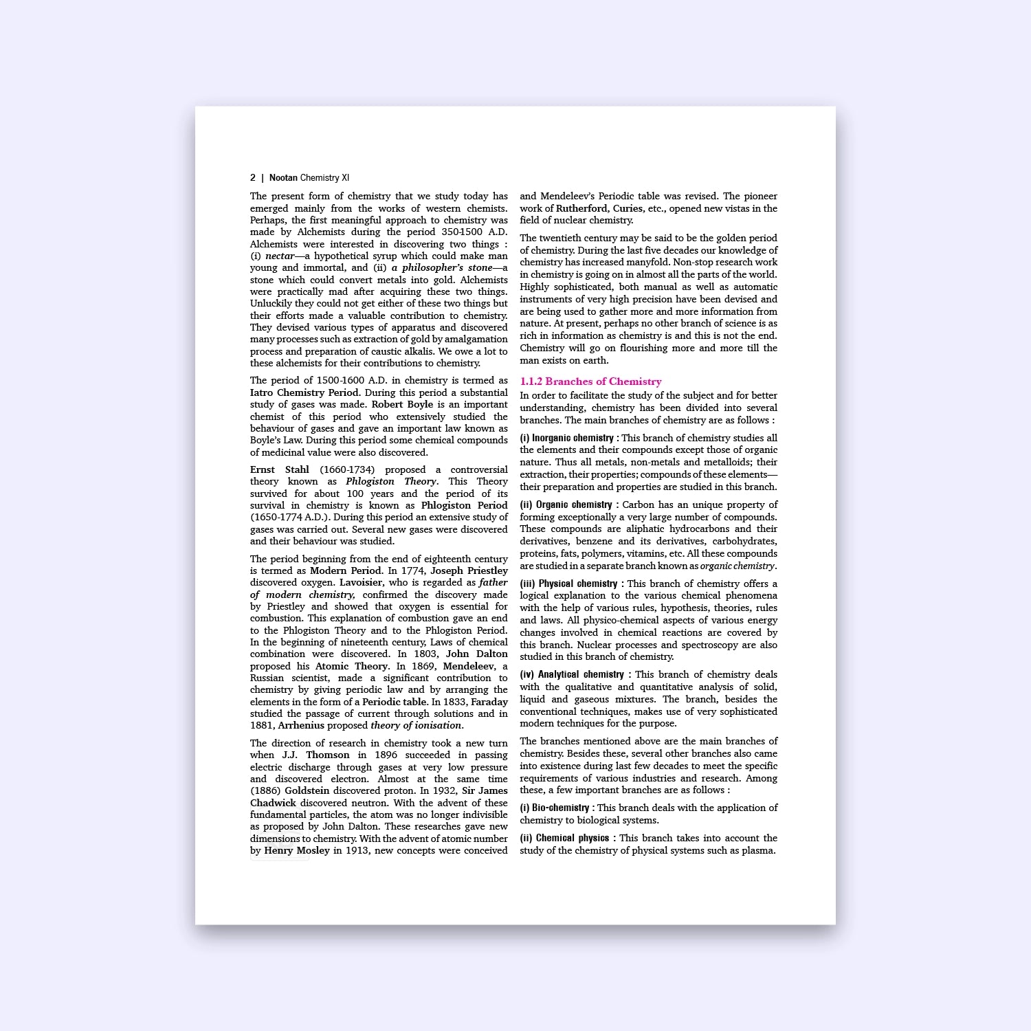 Nootan CBSE Board Chemistry Text Book for Class 11 -Academic Year 2026-27- By Dr. H.C. Srivastava Nageen Prakashan