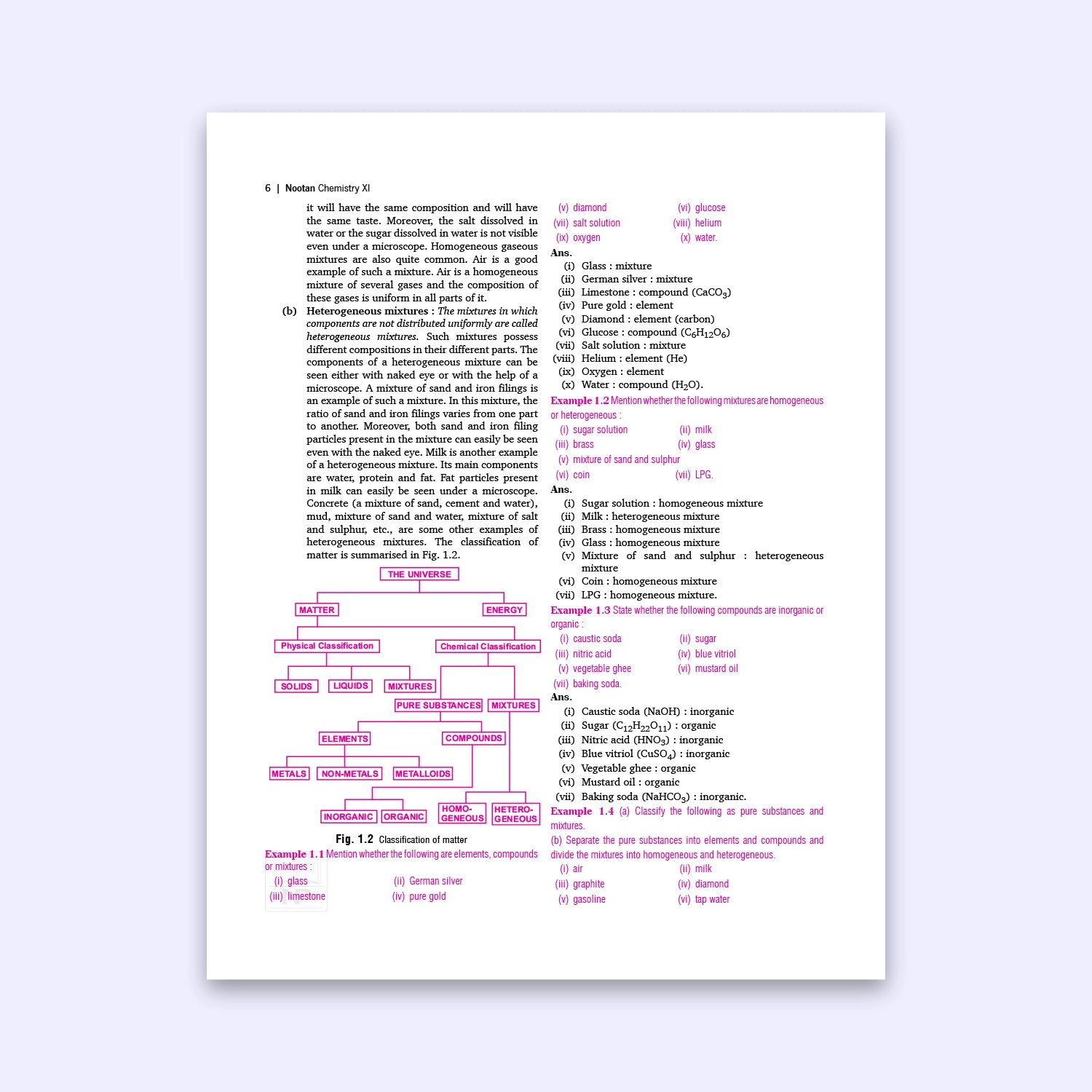 Nootan CBSE Board Chemistry Text Book for Class 11 -Academic Year 2026-27- By Dr. H.C. Srivastava Nageen Prakashan