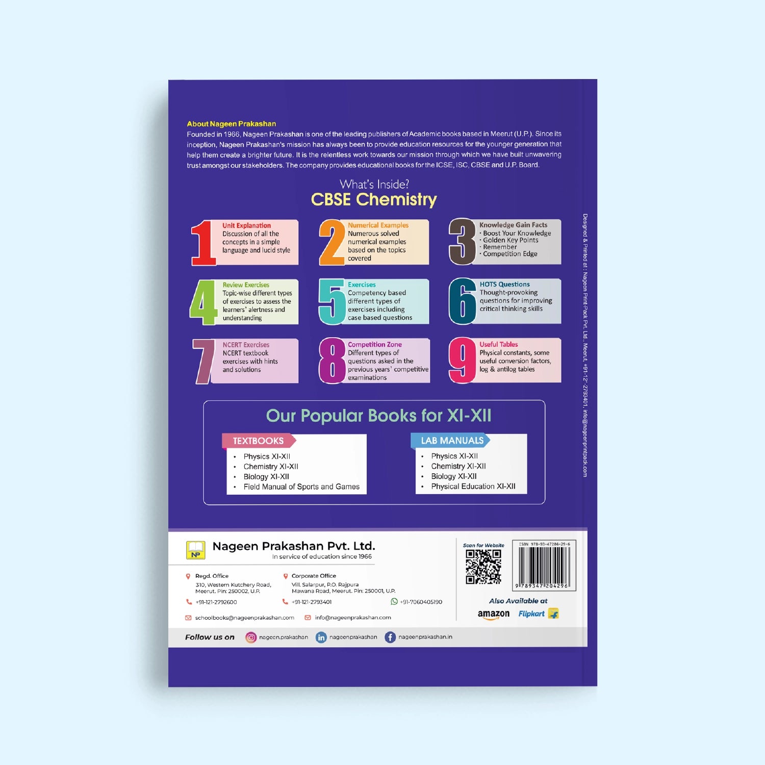 Nootan CBSE Board Chemistry Text Book for Class 11 -Academic Year 2026-27- By Dr. H.C. Srivastava Nageen Prakashan