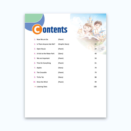 CBSE Board Rising English Reader Class 1 Textbook – Simmi Gurwara | Academic Year: 2026-27 | Nageen Prakashan