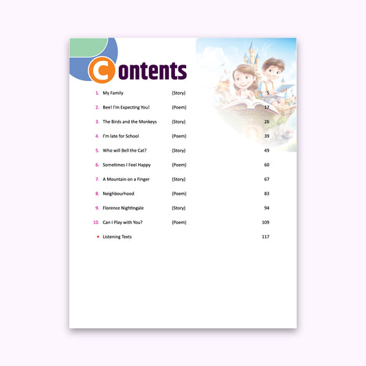 CBSE Board Rising English Reader Class 2 Textbook – Simmi Gurwara | Academic Year: 2026-27 | Nageen Prakashan