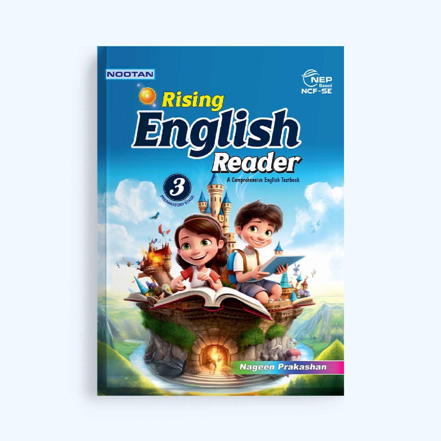 CBSE Board Rising English Reader Class 3 Textbook – Simmi Gurwara | Academic Year: 2026-27 | Nageen Prakashan