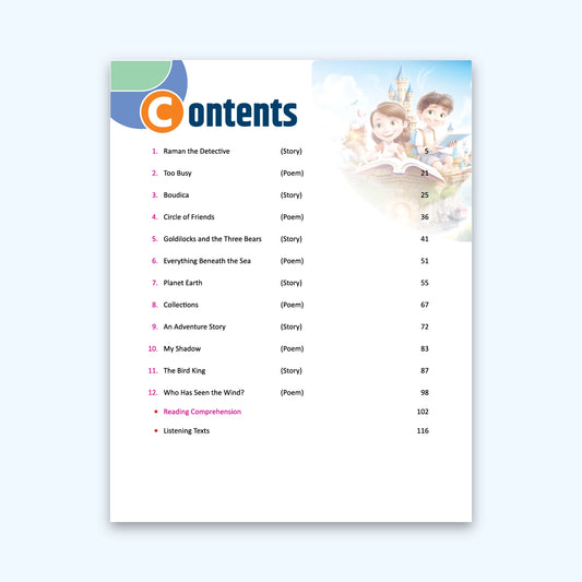 CBSE Board Rising English Reader Class 3 Textbook – Simmi Gurwara | Academic Year: 2026-27 | Nageen Prakashan