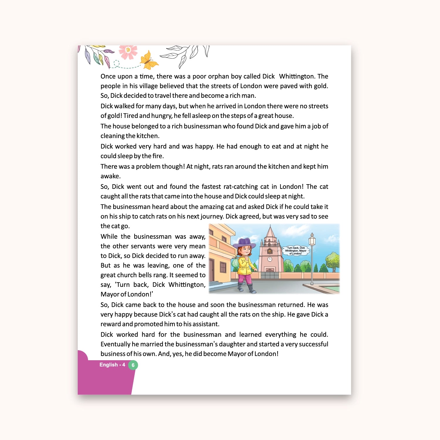 CBSE Board Rising English Reader Class 4 Textbook – Simmi Gurwara | Academic Year: 2026-27 | Nageen Prakashan