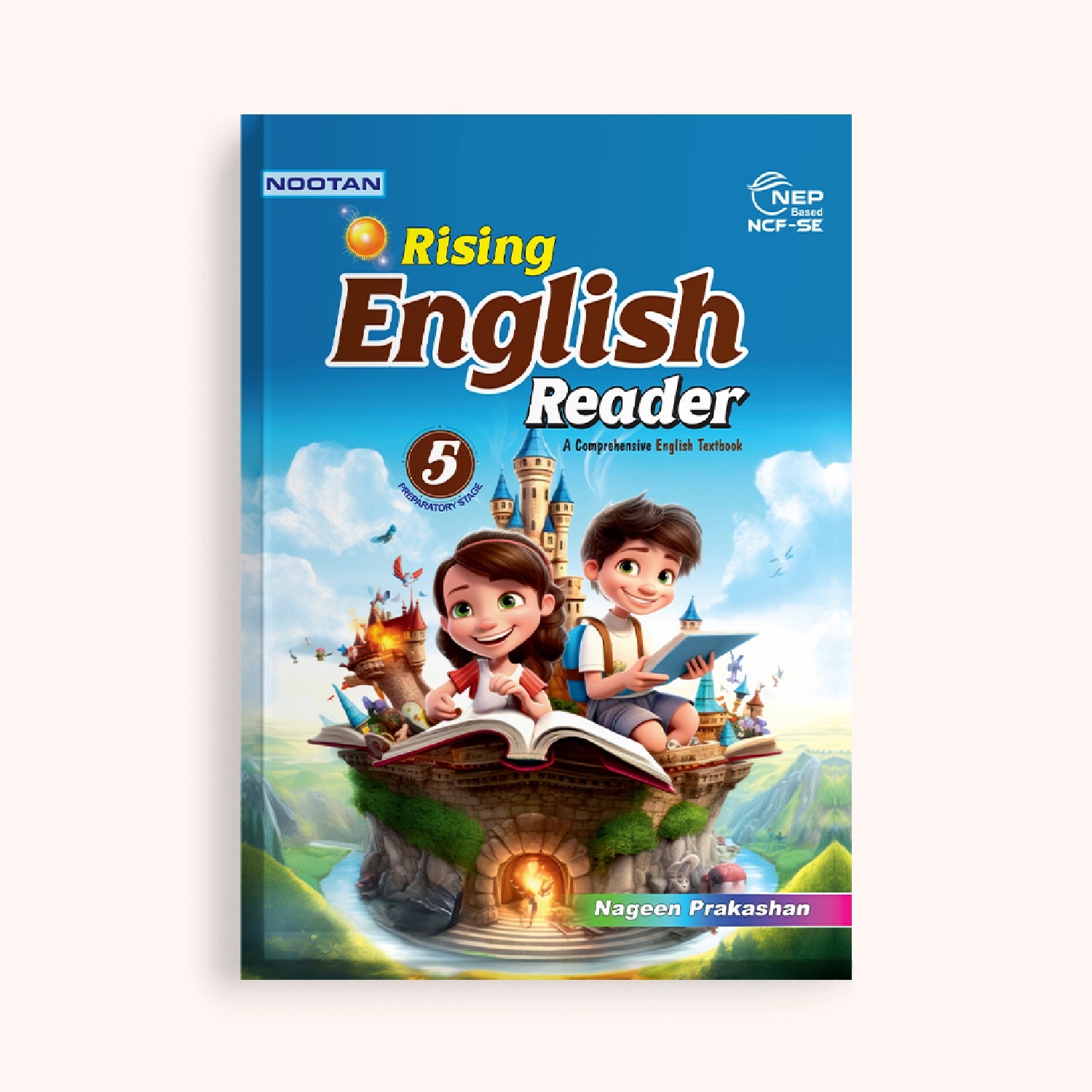 CBSE Board Rising English Reader Class 5 Textbook – Simmi Gurwara | Academic Year: 2026-27 | Nageen Prakashan