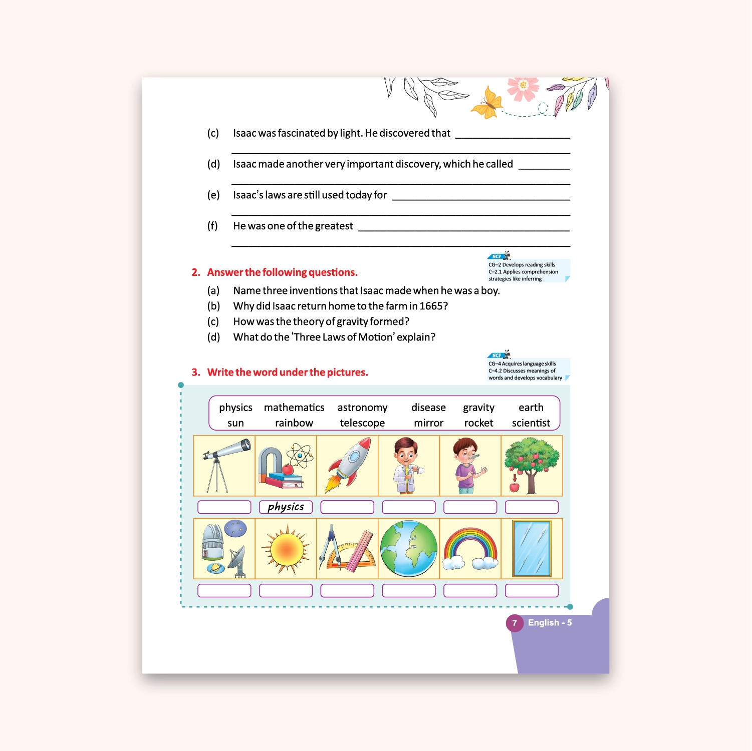 CBSE Board Rising English Reader Class 5 Textbook – Simmi Gurwara | Academic Year: 2026-27 | Nageen Prakashan